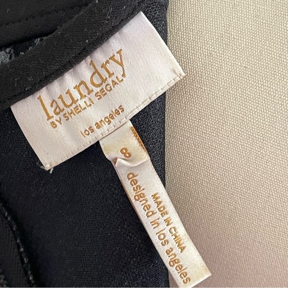 Laundry by Shelli Segal Houndstooth Sheath Dress- Size 8 - Picture 9 of 9